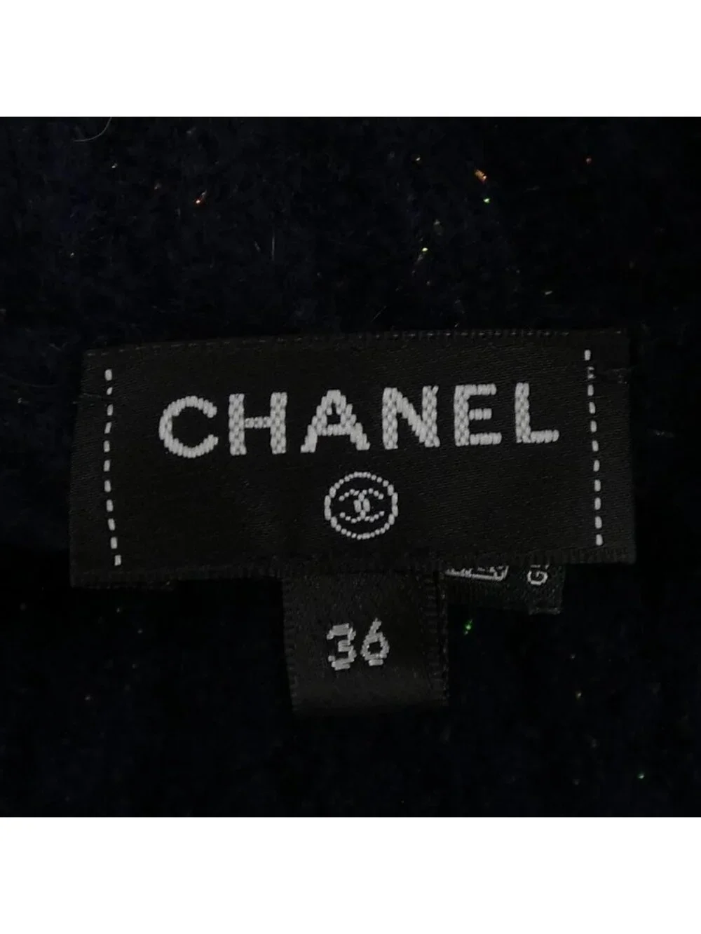 Chanel Knit Sweater Navy